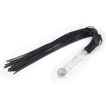 Erotic BDSM Whip for Couples Sex Games / Adult Synthetic Leather Flirt Sex Toy - EVE's SECRETS